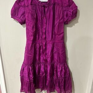 Diane Von Furstenberg Fuchsia Kids Dress
